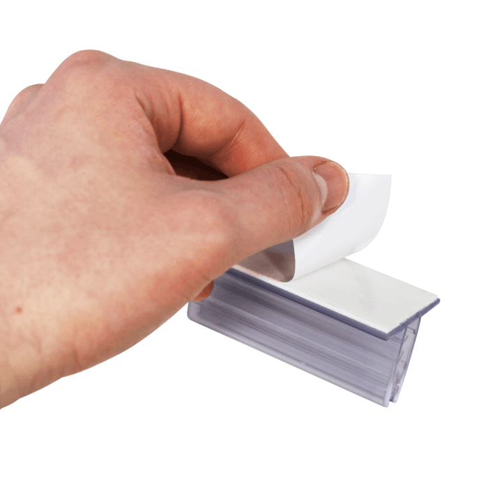 Heavy Duty Adhesive Ticket Holder x 100