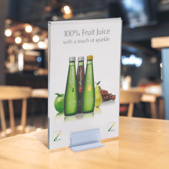 Heavy Duty Adhesive Ticket Holder x 100