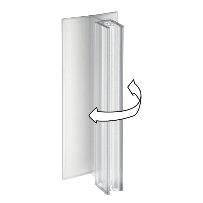 Spring Hinge Sign Holders x 100