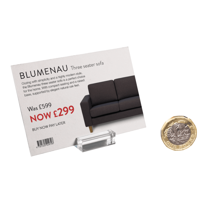 Acrylic Mini Card Holder