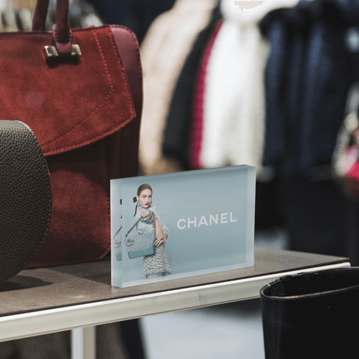 Clear Acrylic Display Block