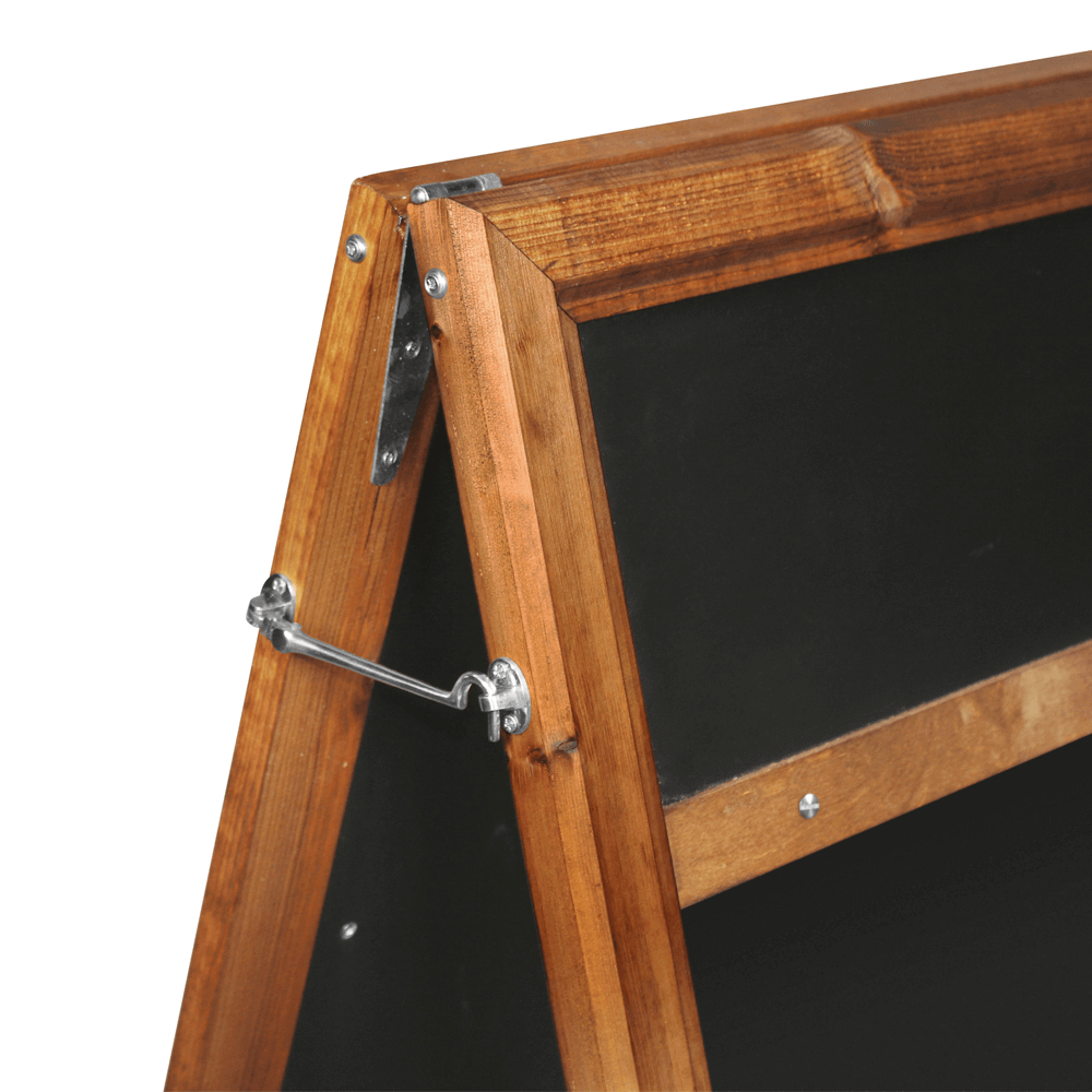 Chalkboard Wooden A Board with Poster Holder