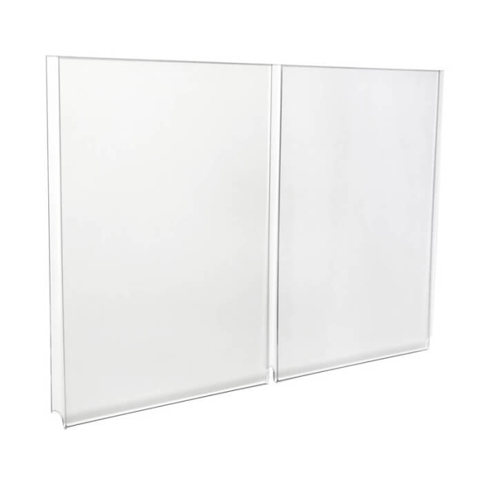 Double A4 Acrylic Poster Holder