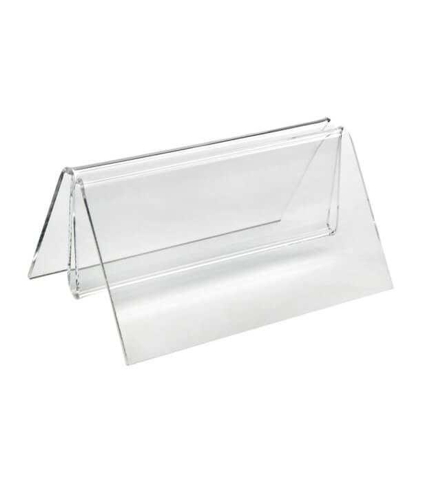 Acrylic Menu Card Holder Base