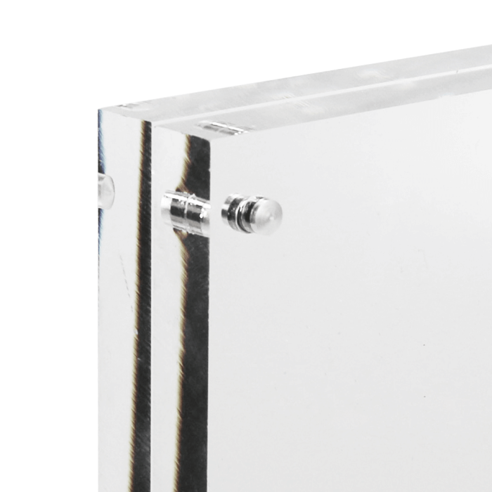 Heavy Duty Acrylic Block Sign Holder