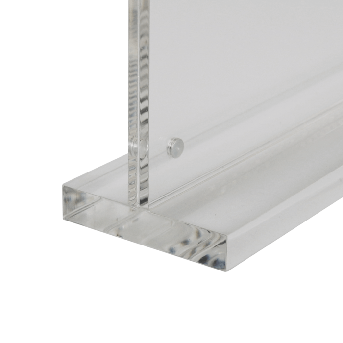 Magnetic Clear Acrylic Block Sign Holder