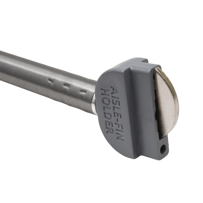 Aisle Fin Holder with Double Slot