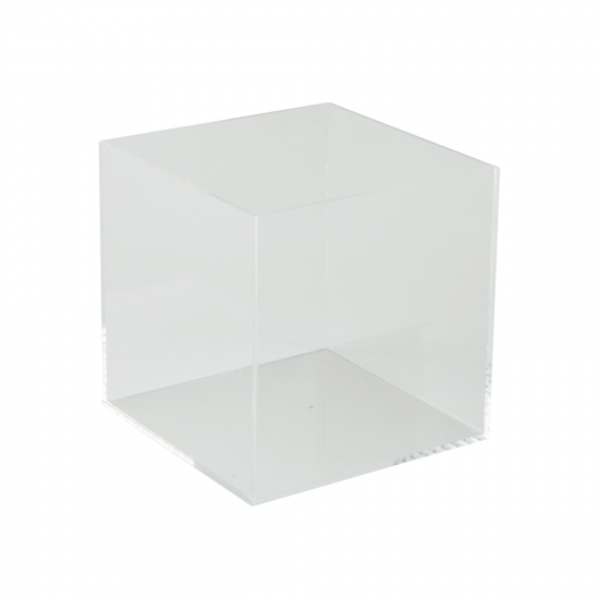 Five Sided Acrylic Display Cube