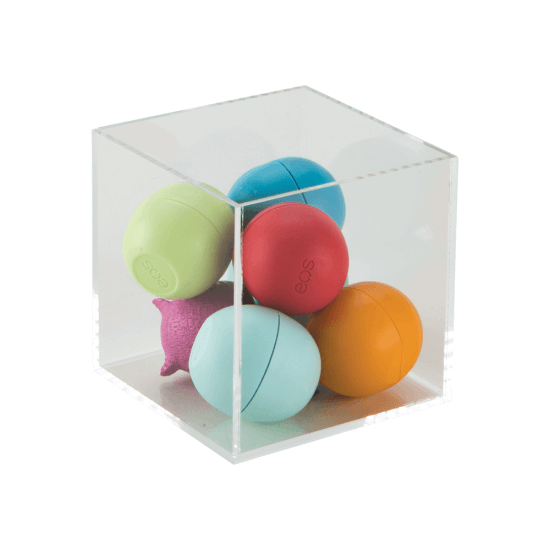 Five Sided Acrylic Display Cube