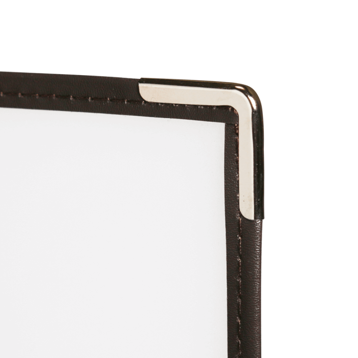 Clear American Style Menu Holder x 3