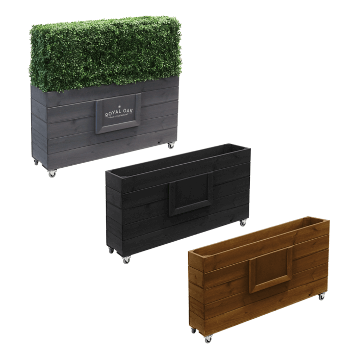 Branded Wooden Planters (Lead-time applies)