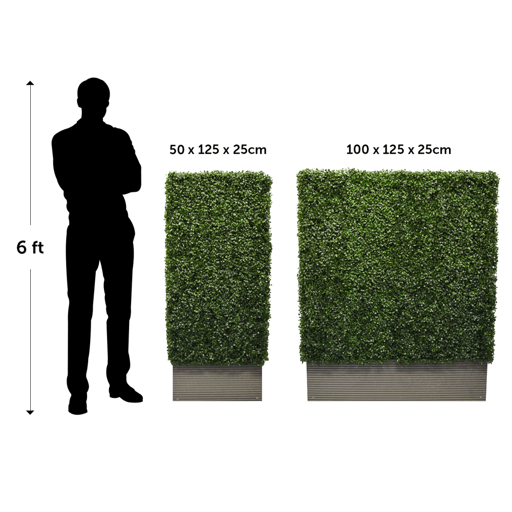 Artificial Boxwood Hedge (3-5 day lead-time)
