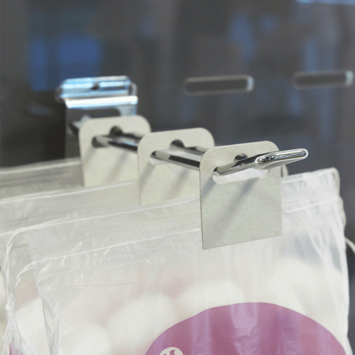 Cardboard Hang Tabs Reel x 1000