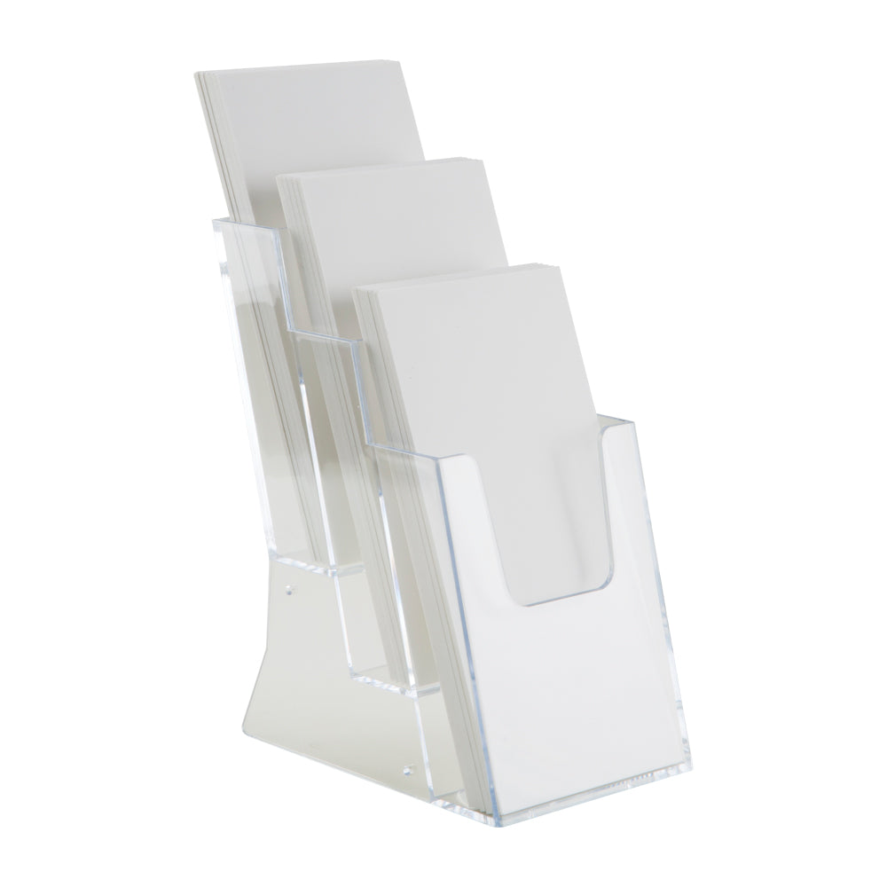 Countertop Tiered Leaflet Holders