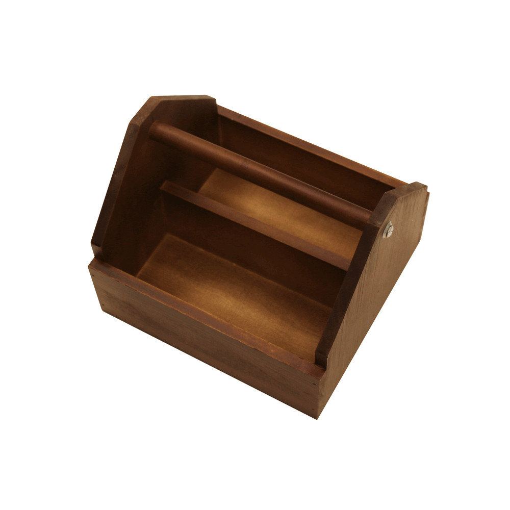 Wooden Condiment Holder