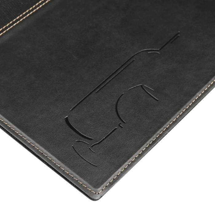 Contemporary Faux Leather Wine List Cover