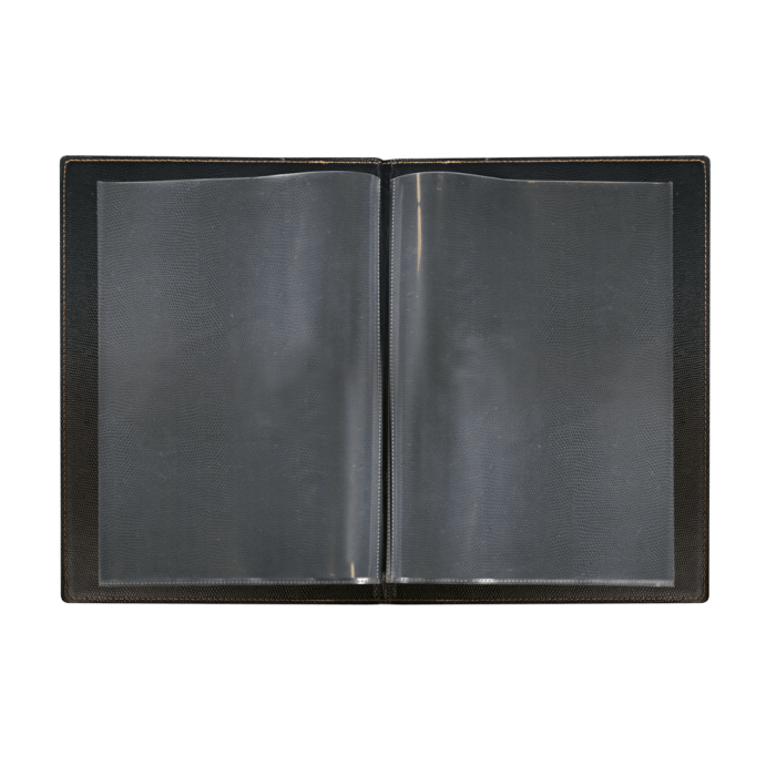 Contemporary Faux Leather Wine List Cover