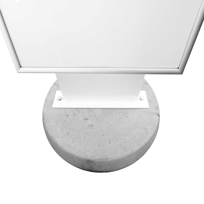 Concrete Base Forecourt Sign