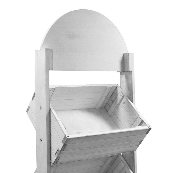 Wooden Crate Display Stand