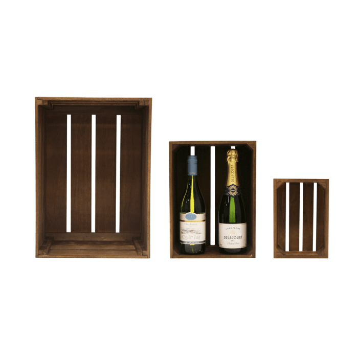 Wooden Display Crate