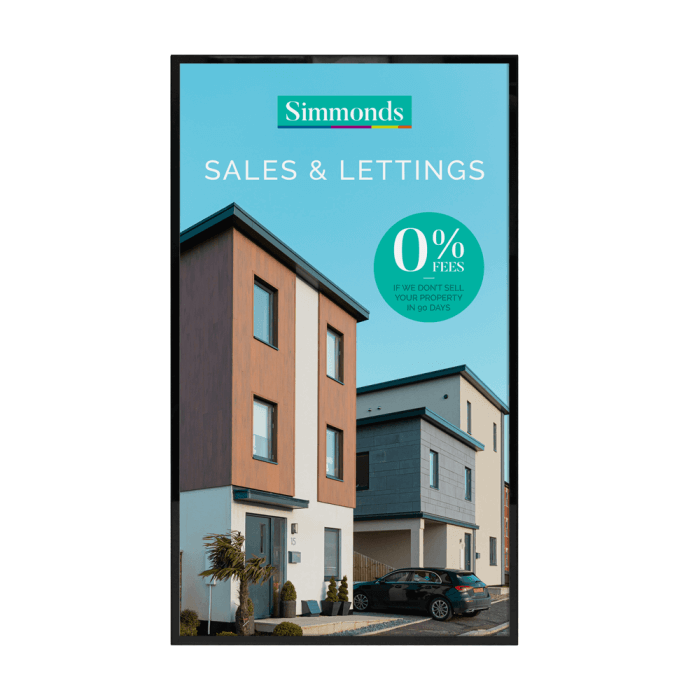 Android Wall Mounted Digital Display Screen