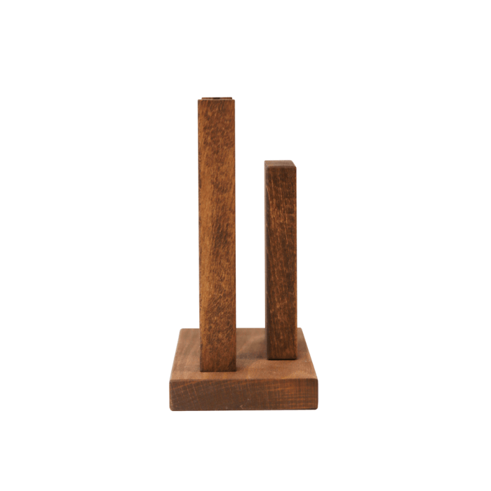 Duo Wooden Table Menu Holder