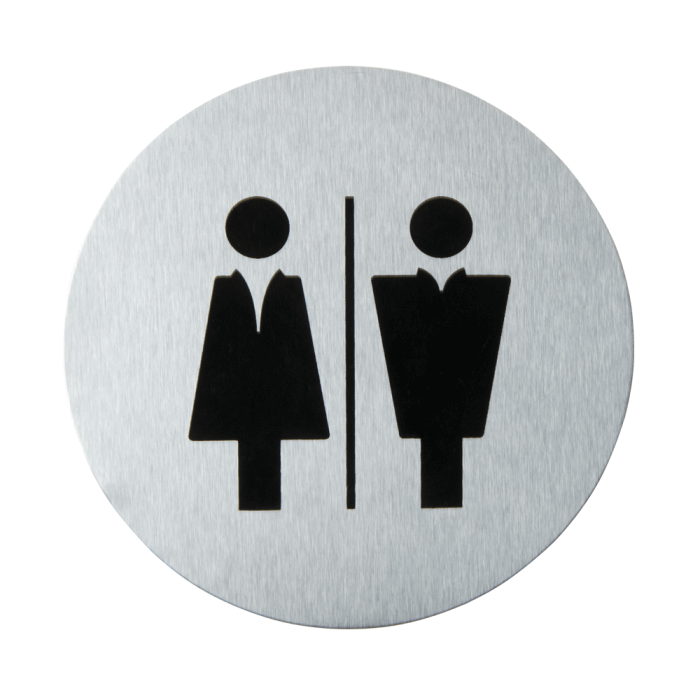 Stainless Steel Door Sign Multipack