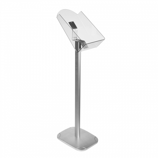 Free Standing A4 Catalogue Holder with Optional Header