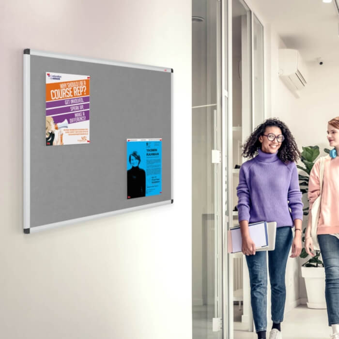 Aluminium Felt Noticeboard