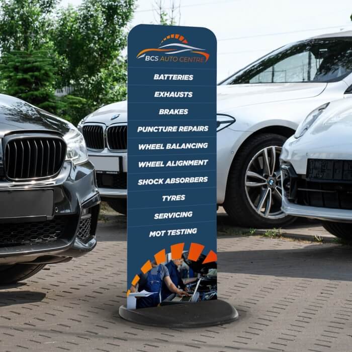 FlexPro Totem Pavement Sign