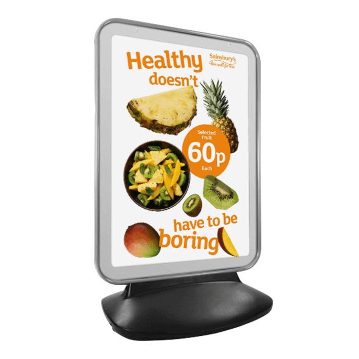 Forecourt Pavement Sign