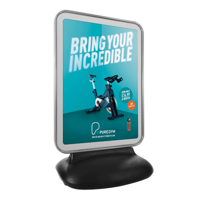 Forecourt Pavement Sign