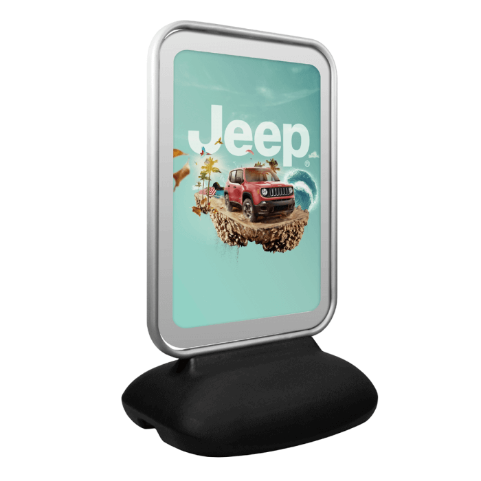 Forecourt Pavement Sign