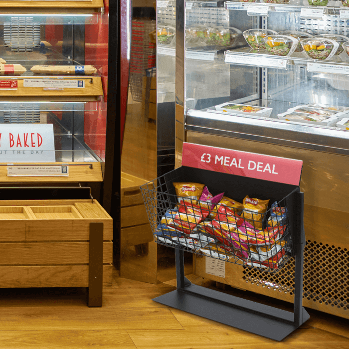 Wire Dump Bin Merchandiser