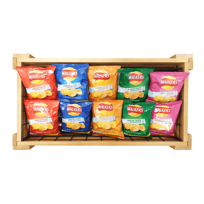 Wooden Crate Dump Bin