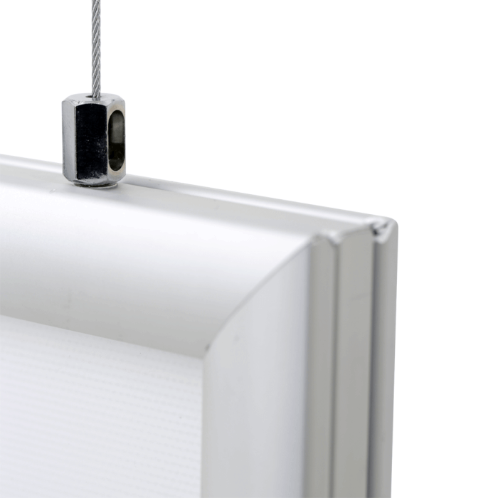 Double Sided Hanging LED Backlit Snap Frame