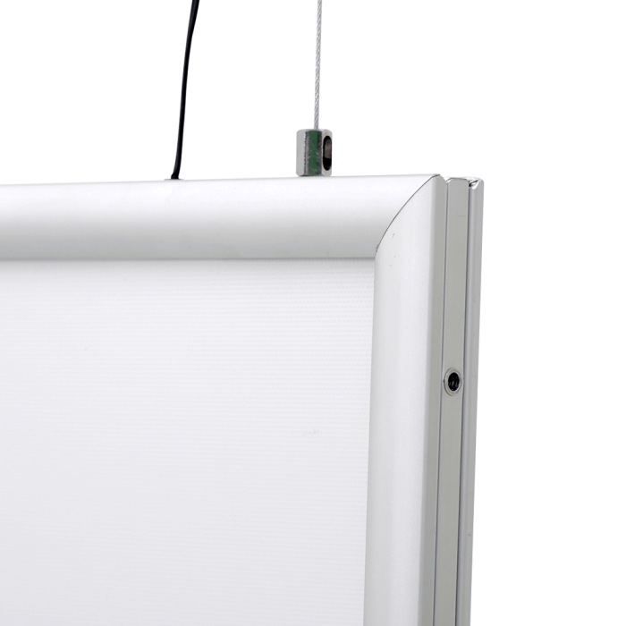 Double Sided Hanging LED Backlit Snap Frame