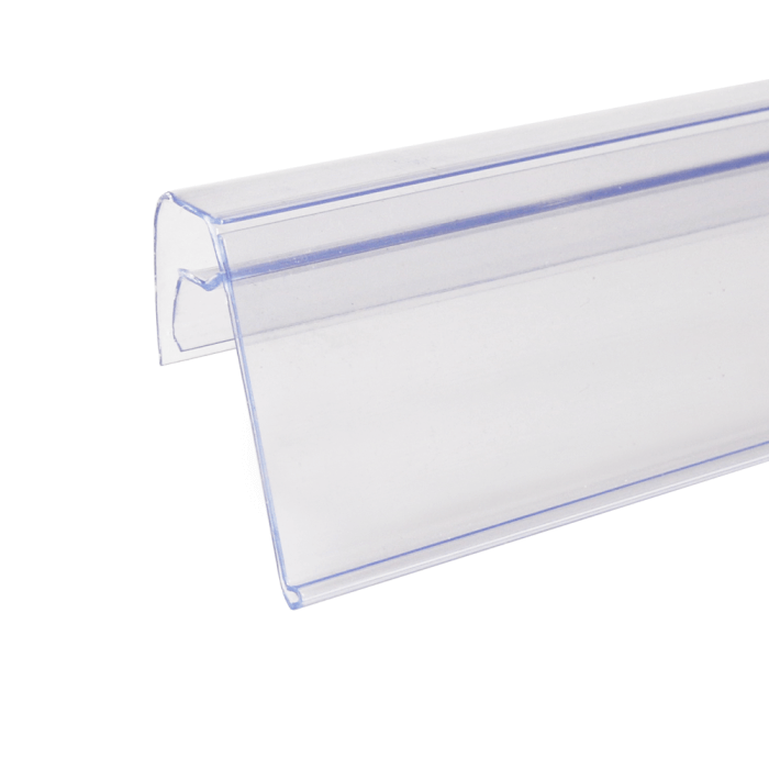 Data Strip for Glass and Wire Shelves