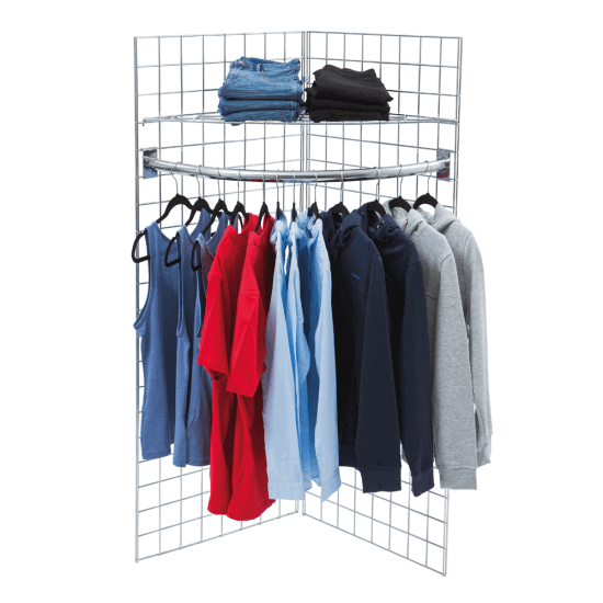 5ft Gridwall Corner Display Units