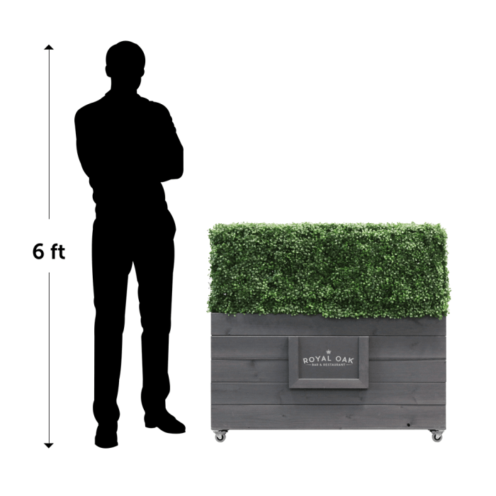 Branded Wooden Planters (Lead-time applies)