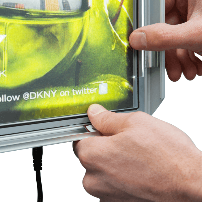 Premium LED Illuminated Poster Frame