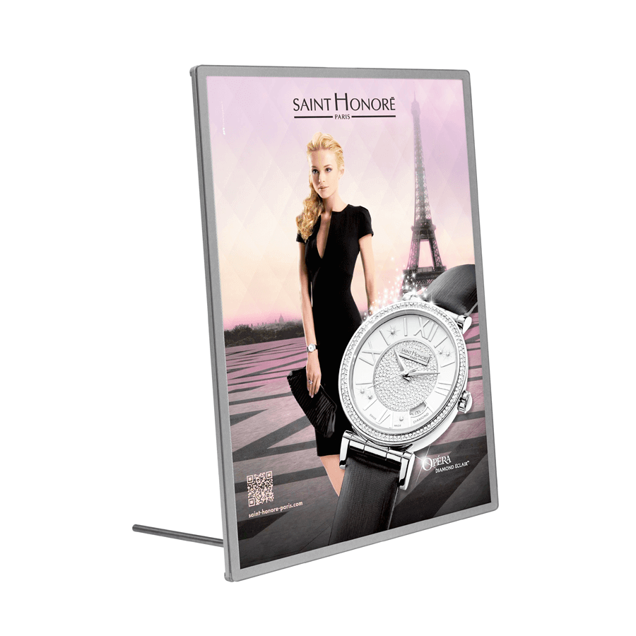 Premium Slim LED Illuminated Poster Holder