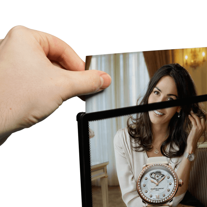 Premium Slim LED Illuminated Poster Holder