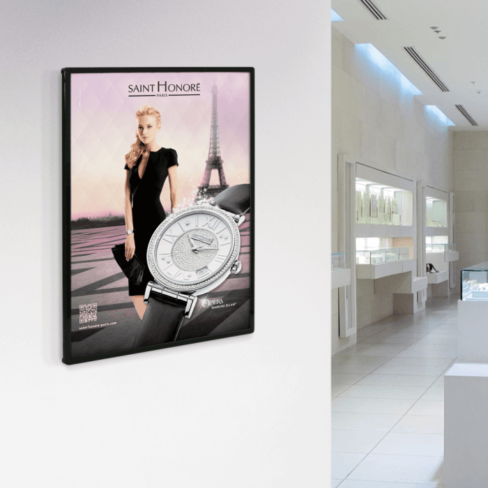 Premium Slim LED Illuminated Poster Holder