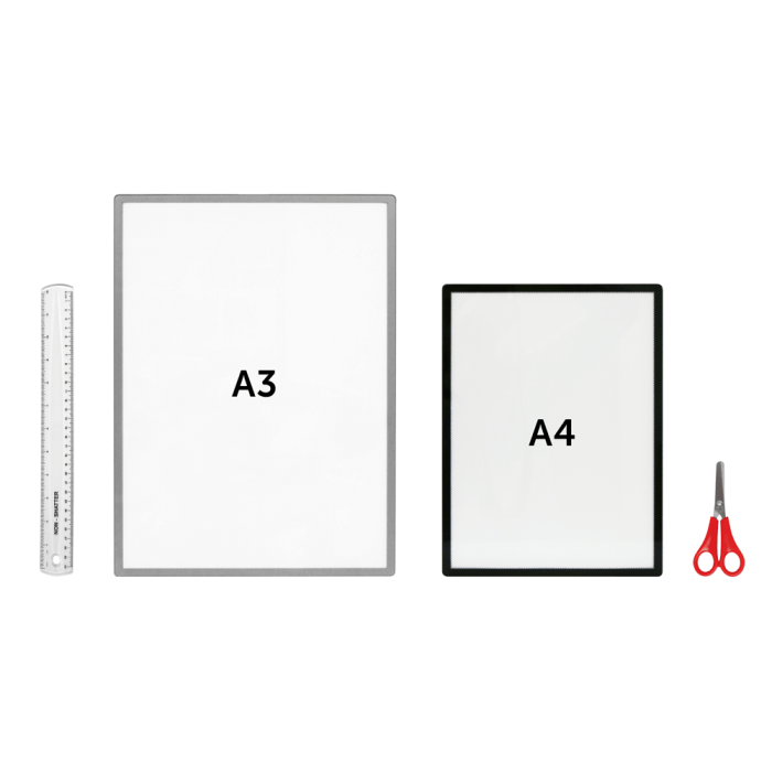 Premium Slim LED Illuminated Poster Holder