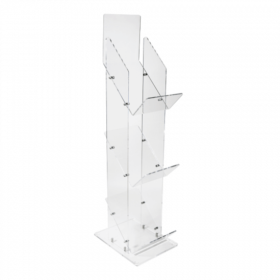 Tiered Magazine Stand