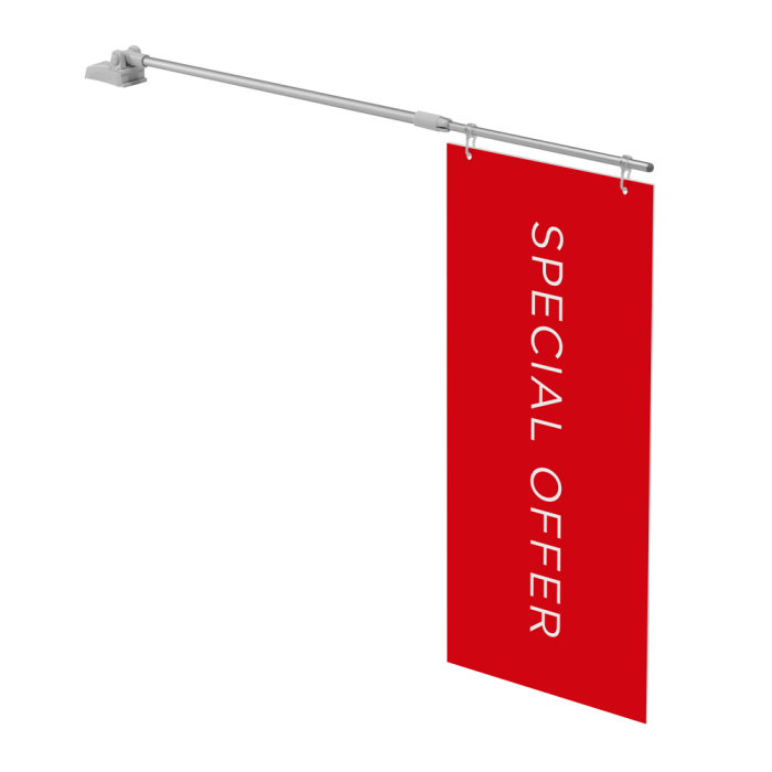Magnetic Aisle Sign Holder