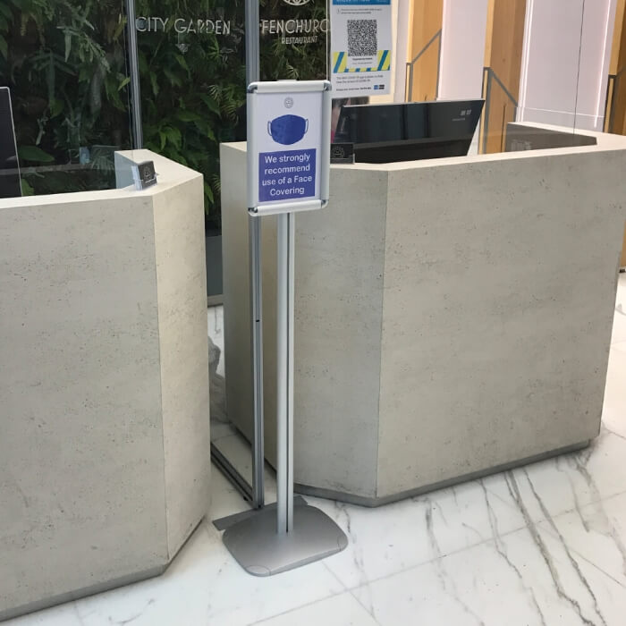 Freestanding Poster Holder