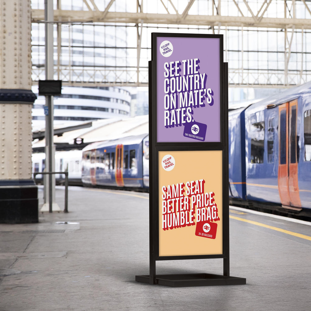 Double Sided Information Board