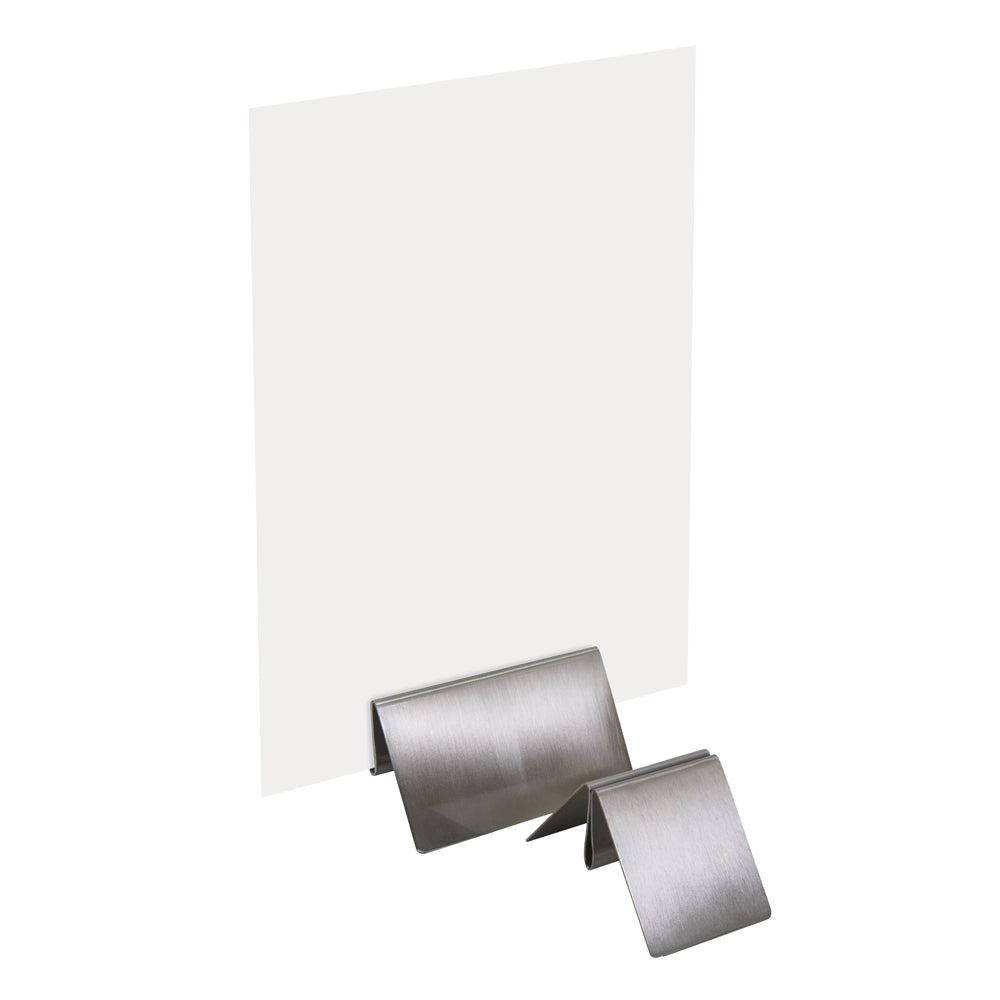Stainless Steel Menu Holder